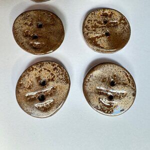 Bring new lease of life to your sweaters or jackets real genuine ceramic buttons